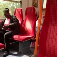 Porno door de trein pompen
