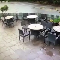 Laten we een terrasje pakken