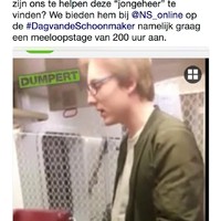 NS zoekt treinpisser