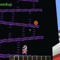 Donkey Kong spelen in Minecraft