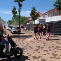 Brood bakken op Kermis