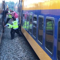 Conducteur laat over zich heen lopen