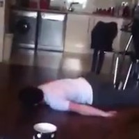 Stoeien in de keuken