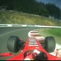 Schumacher op Spa in 2005