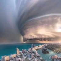 Timelaps storm Dorian