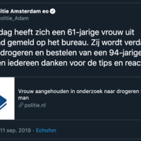 Haatoma opgepakt
