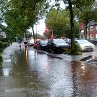 Wateroverlast in haarlem