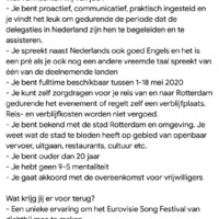 Eurovisie zoekt slaven