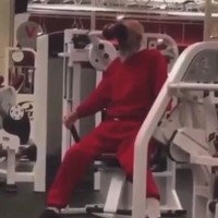 Ochtendje in de gym