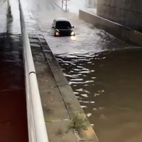 Natte tunnel in Zuid-Frankrijk