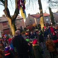 Parachutelanding Sinterklaas gaat fout