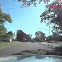 Moeder vlucht voor politie