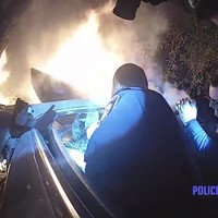 Agenten trekken beknelde man