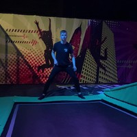Trucje op de trampoline