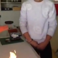 Duitse juf legt vlam uit