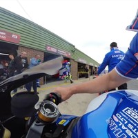 Op de superbike met Peter Hickman