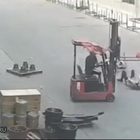 Chinees ziet vork niet