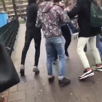 Gevecht met honkbalknuppel