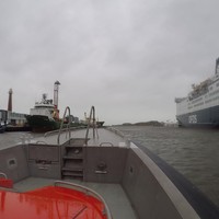 KNRM Station uit voor oefening tijdens zuidwesterstorm Ciara