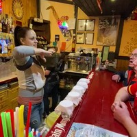 Shotjes aan de bar