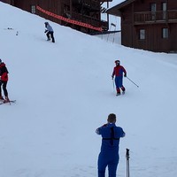 Spiderman boos op de piste