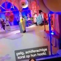 Ondertussen op de televisie