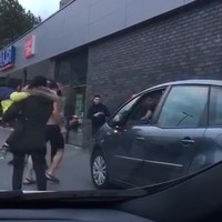 Ruzie bij de Aldi