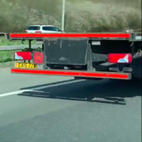 Zwaar transport onderweg