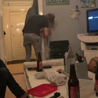 Dronken stroomstootje