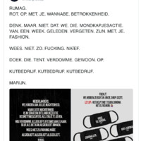 Marijn pisboos op hypocriete RUMAG