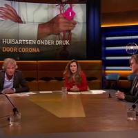 Huisarts met corona bij Op1