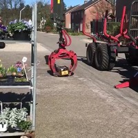Kratje halen met de trekker
