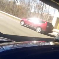 Roadrage met honkbalknuppel