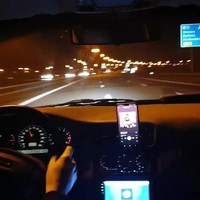 Leeg op de snelweg