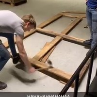 Hamer op de juiste plek