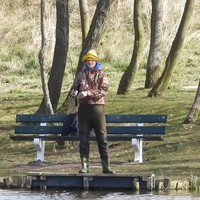 Blaaspijpmeneer schiet visser neer