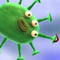 Coronavirus wordt vernietigd