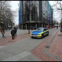 Duitse politie informeert de burger