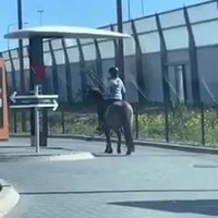 Door de McDrive?