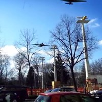Dropping van noodrantsoenen