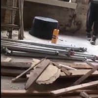 Prank tijdens verbouwing