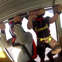 Botsing op grote hoogte