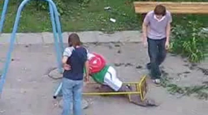 Видео качели дети