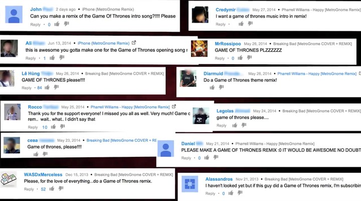 metrognome game of thrones metrognome game of thrones