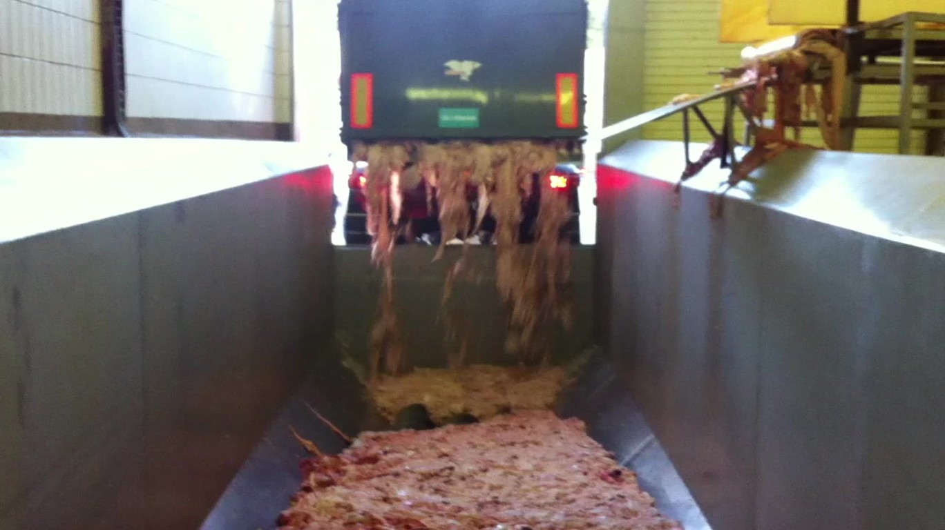 DUMPERT Ondertussen in de frikandellenfabriek DUMPERT Ondertussen in de frikandellenfabriek