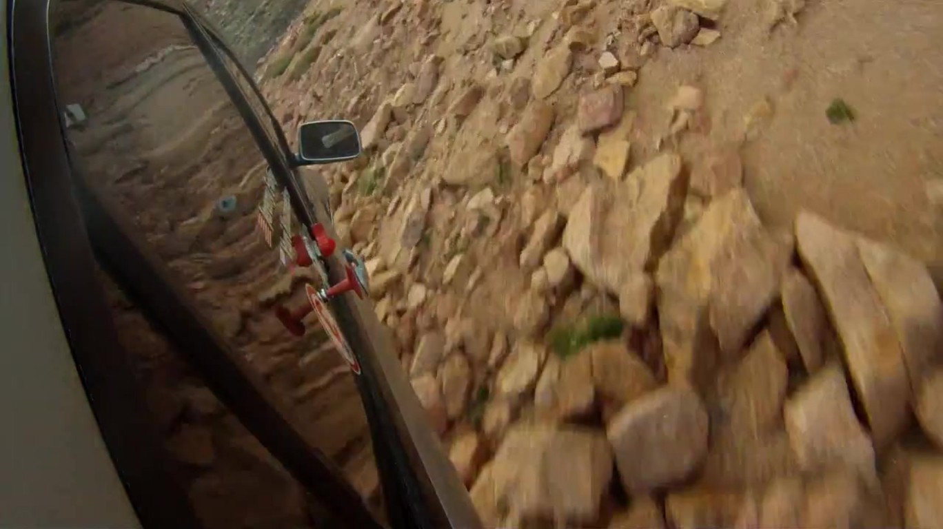 dumpert.nl Jeremy Foley rally crash op Pikes Peak