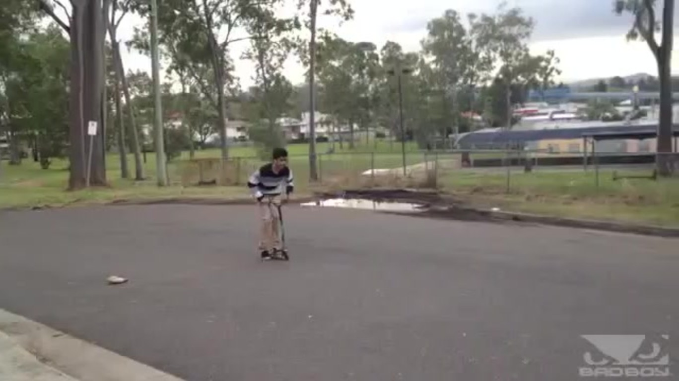 Funny scooter gif