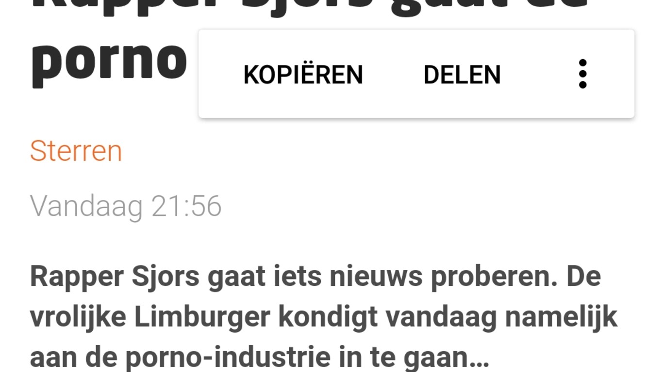 DUMPERT - Sjors gaat aan de porno.