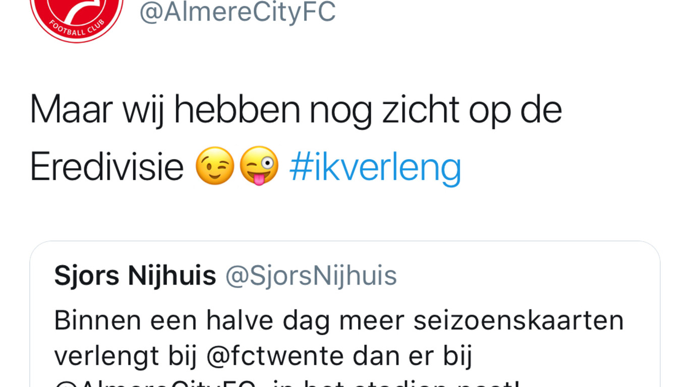 DUMPERT - Almere City vs FC Twente