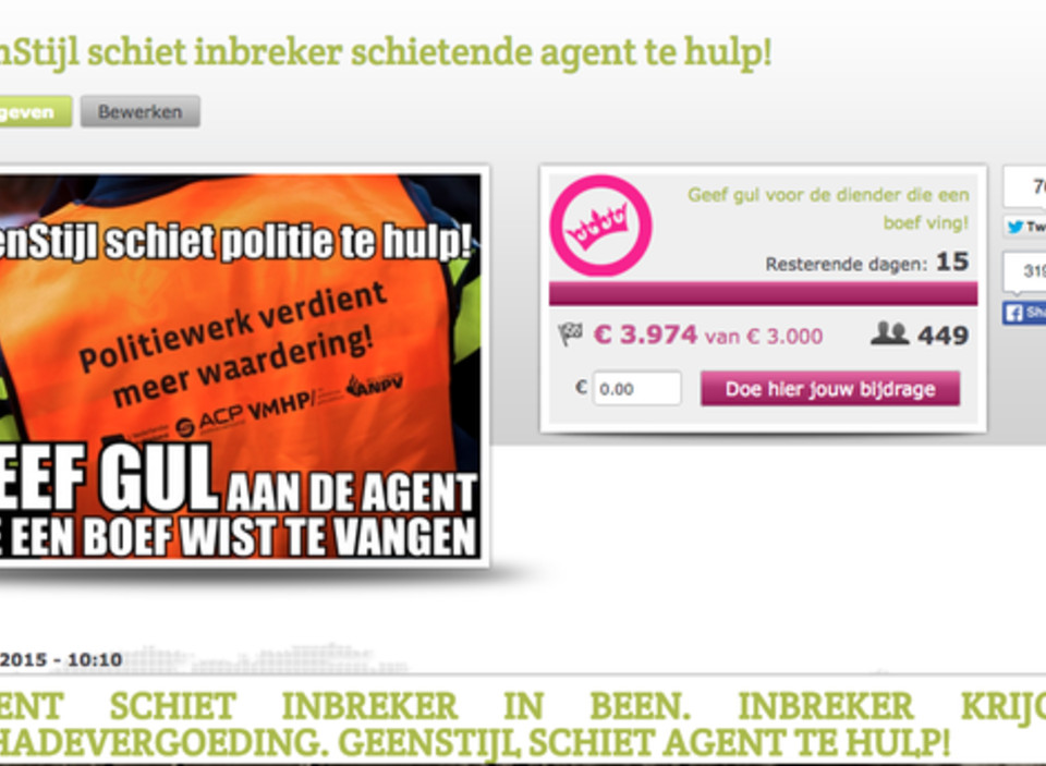 dumpert.nl GEENSTIJL GAAT ROND MET DE POLITIEPET. dumpert.nl Agent is er klaar mee